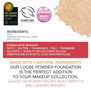 Ingrediente fond de ten mineral SPF 15 Bellapierre