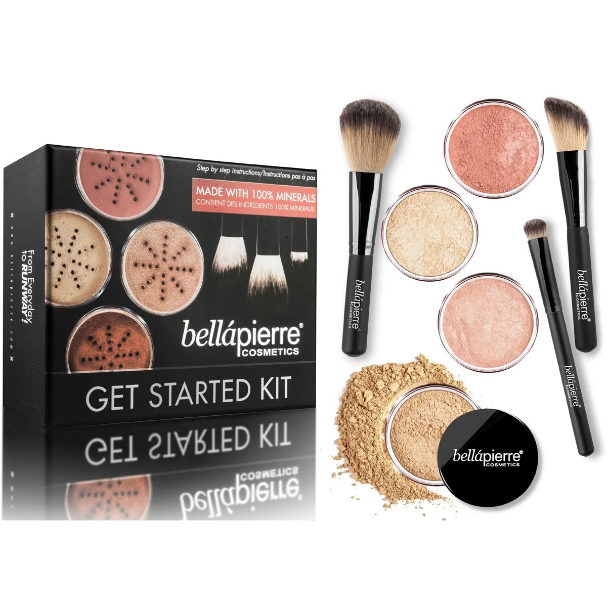 Set machiaj mineral - Get Started | Bellapierre